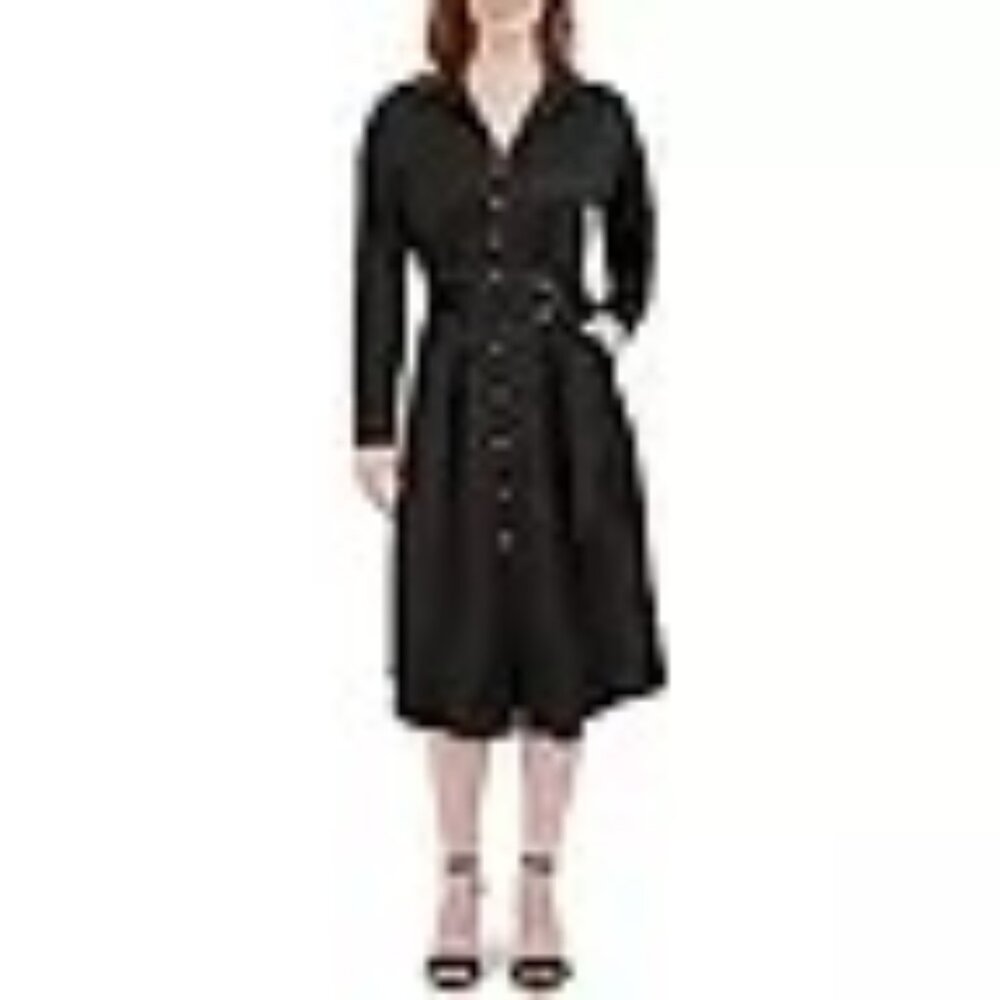 French Connection Women's‎ Long Shirt Dress L NWT